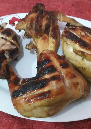 صورة لوصفة فراخ مشويه على الفحم 😘