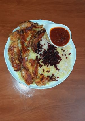 عکسی از دستور ته انداز مرغ 🍗
