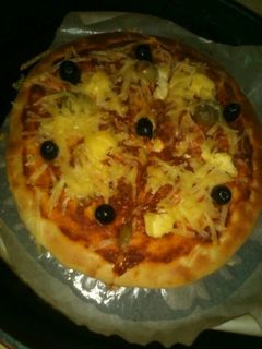 صورة لوصفة بيتزا