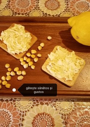 O poză a rețetei Humus pastă de năut.