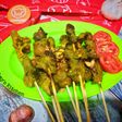 Sate Ati Ampela bumbu kuning