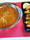 Arroz con alcachofas y bacalao