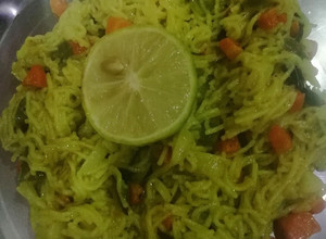 A picture of Lemon Semiya pulao.