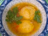 Supa de legume cu găluște din griș