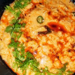 A picture of Red Pumpkin Creamy Bharta.