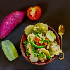A picture of Sweet Potato Chaat.