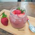 Strawberry Overnight Oat with Yogurt
