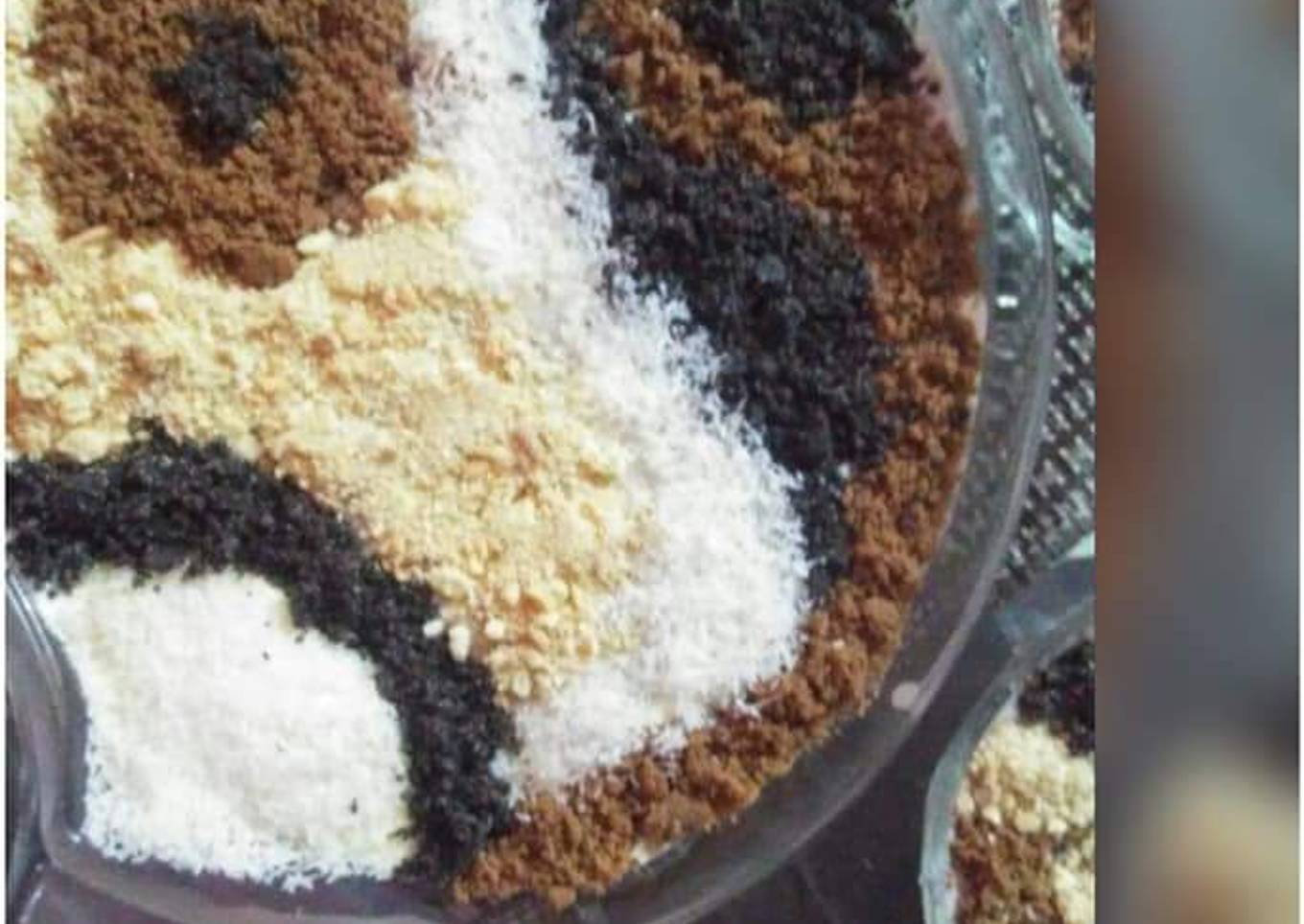 Mocha carpet pudding 😍