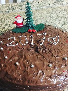 صورة لوصفة كيكة رأس السنة 🎄