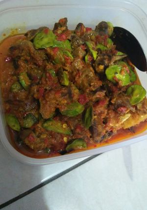 Foto resep Ampela sambal pete