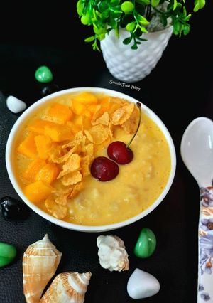A picture of Tropical Mango Oatmeal.