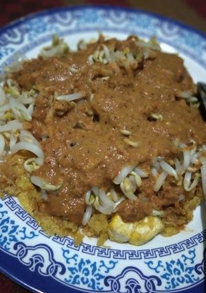 Foto resep Tahu Telor Tauge Bumbu Kacang