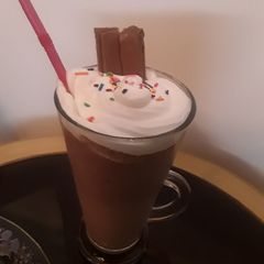 Nutella thick shake A picture of Nutella thick shake.