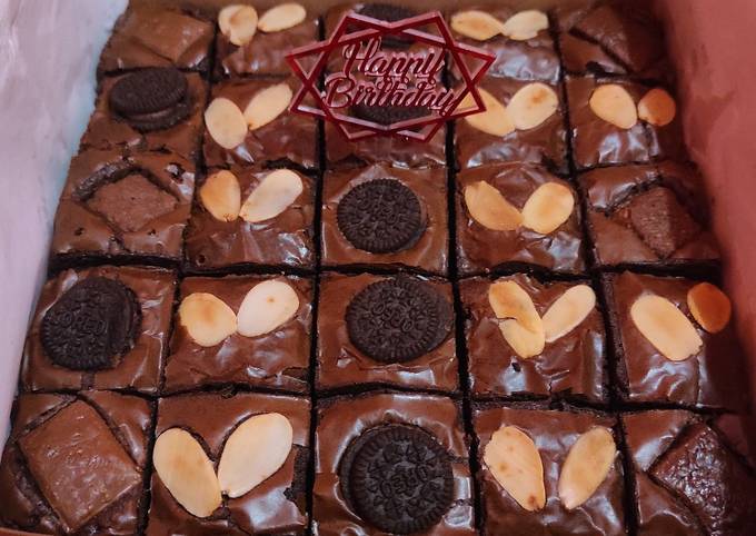 Resep: 307. Fudgy Brownies Menu Enak Dan Mudah Dibuat