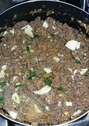 Una foto de Relleno para empanadas