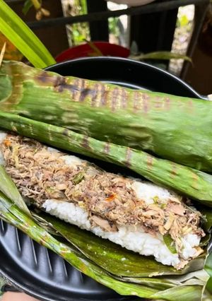 Foto resep Nasi Bakar Tuna Sambal Ijo