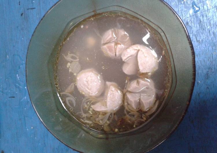 Langkah Mudah Memasak Sup kuah bakso Anti Gagal