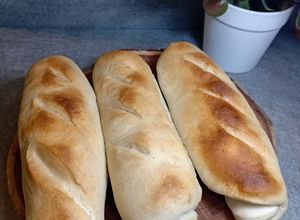 Una foto de Flautas de pan casero 🥖💖