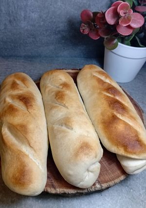 Una foto de Flautas de pan casero 🥖💖