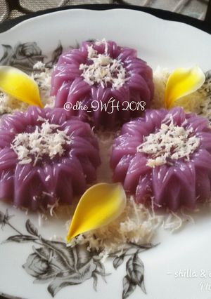 Foto resep Kue Lumpang Ubi Ungu