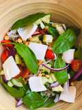 Ensalada de garbanzos - Feliz día de la espinaca