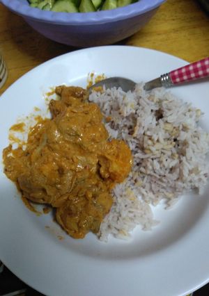 A picture of Biryani made easy #ricecontest.