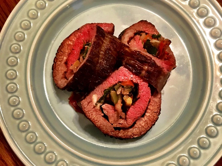 Simple Way Make Recipe Fullblood Wagyu Steak Fajita Wraps that is So Delicious, Can Spoil the Tongue}
