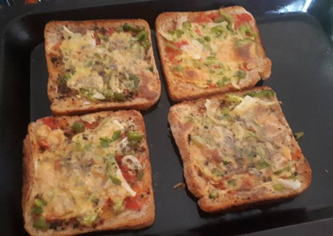 Recipe of Super Quick Homemade Brown bread pizza - Super Simple Recipes