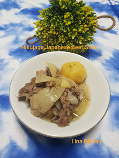 Foto resep Simple Nikujaga🥩🥔 Japanese Beef stew
