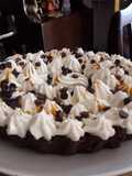 Marquise de chocolate y banana