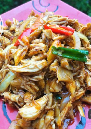 Foto resep Ayam suwir pedas manis