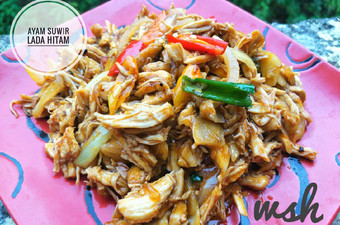 Resep Ayam suwir pedas manis yang Sempurna