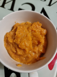 Una foto de Puré de boniato