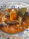 Sardinas escabechadas del restaurante C'luri