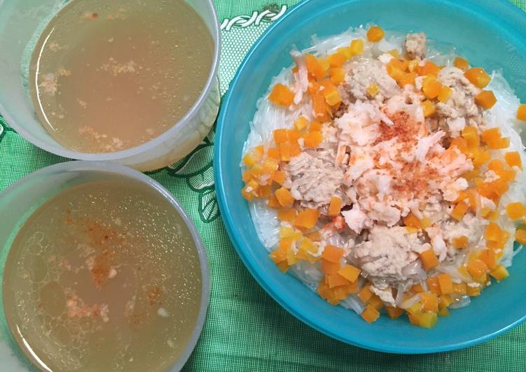 Langkah Mudah untuk mengolah Sop Udang dan Bakso Lezat