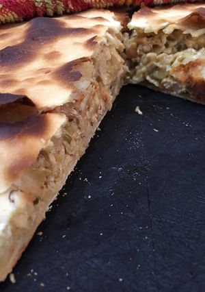 Una foto de Tarta de pollo