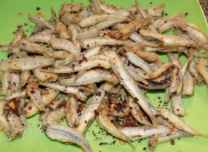 Una foto de Cornalitos fritos