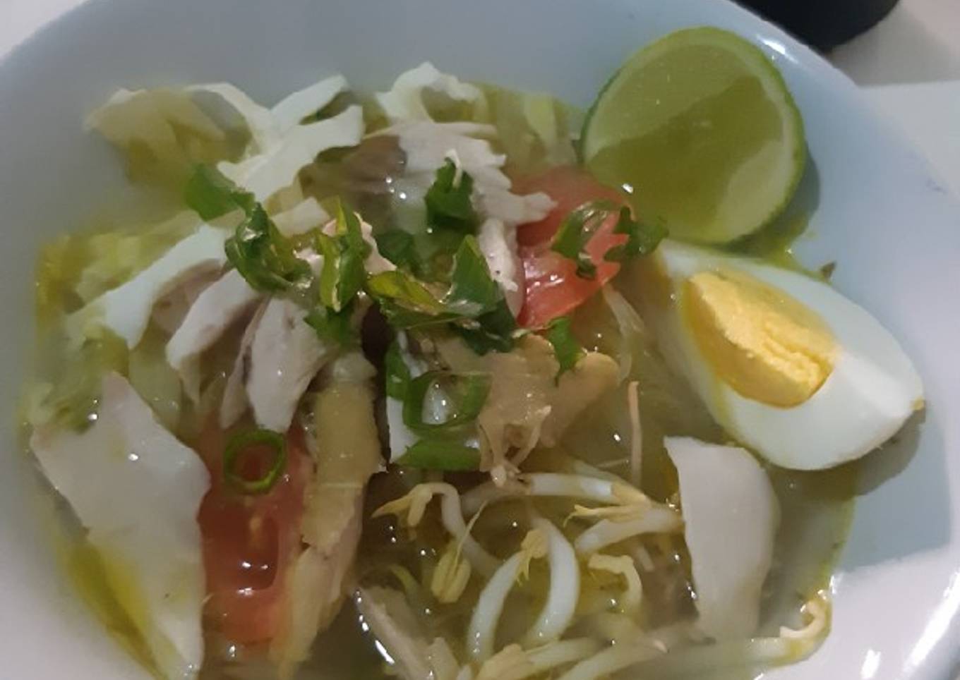 Soto ayam bening