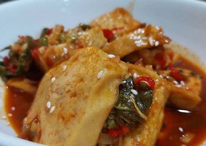 Resep Dubu Jorim / Korean Braised Tofu Oleh Mia - Cookpad