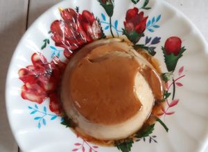 Hình của món Bánh flan cafe.