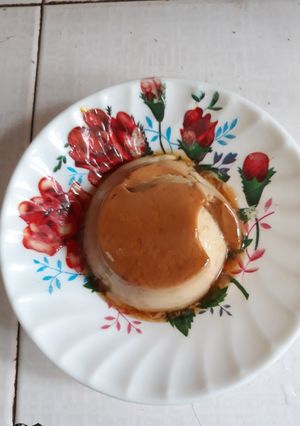 Hình của món Bánh flan cafe.