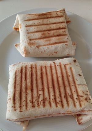 Une photo de Tacos au poulet épicé