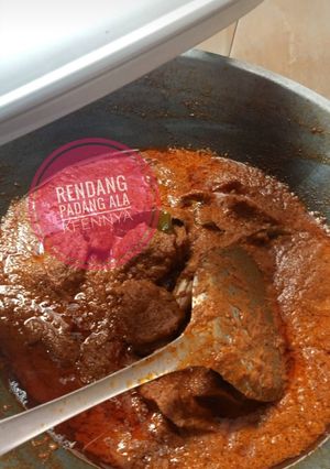 Foto resep Rendang Padang