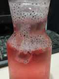 Rasberry syrup punch