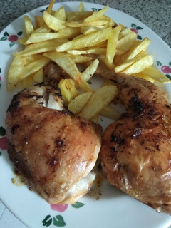 Una foto de 🐔 Pollo al horno
