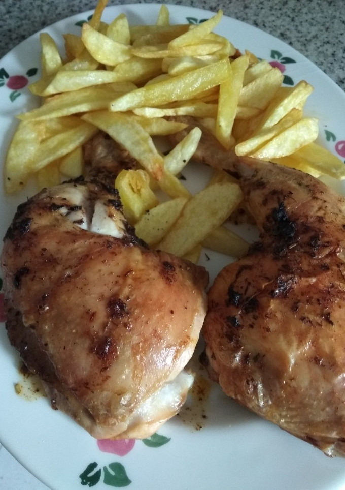 Una foto de 🐔 Pollo al horno