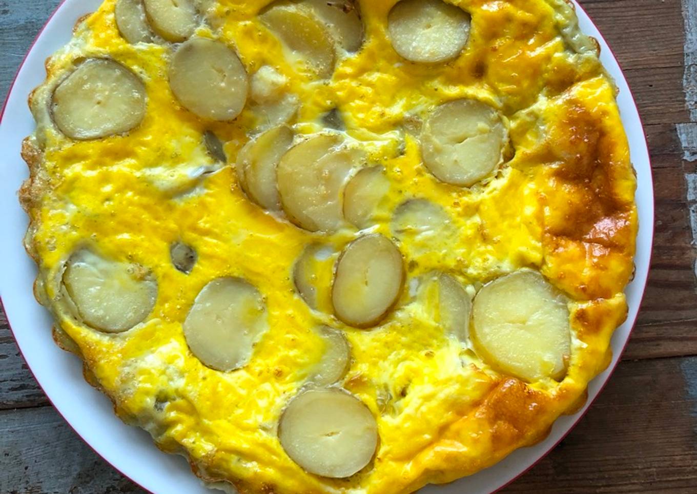 Frittata de pommes de terre