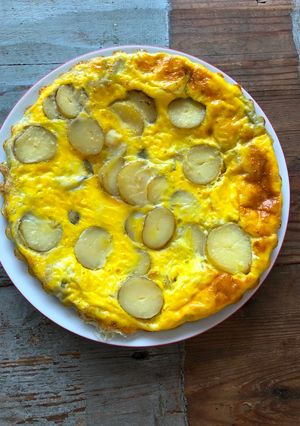 Une photo de Frittata de pommes de terre