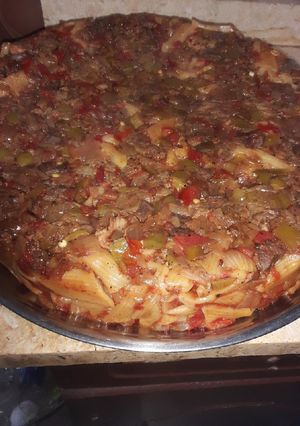 صورة لوصفة طاجن مكرونة بالكبدة 🍝