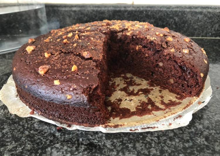 Bizcocho de plátano y chocolate (Mambo/Thermomix)